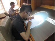 楚天学院学生参加十五天动画流程培训
