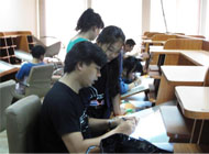 楚天学院学生参加十五天动画流程培训